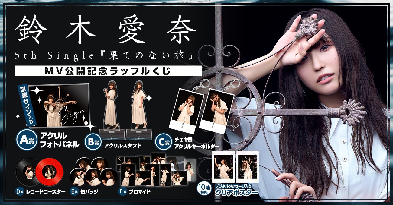 ラッフルくじ 鈴木愛奈 1等 サイン入りアクリルパネル 衣装B 販売