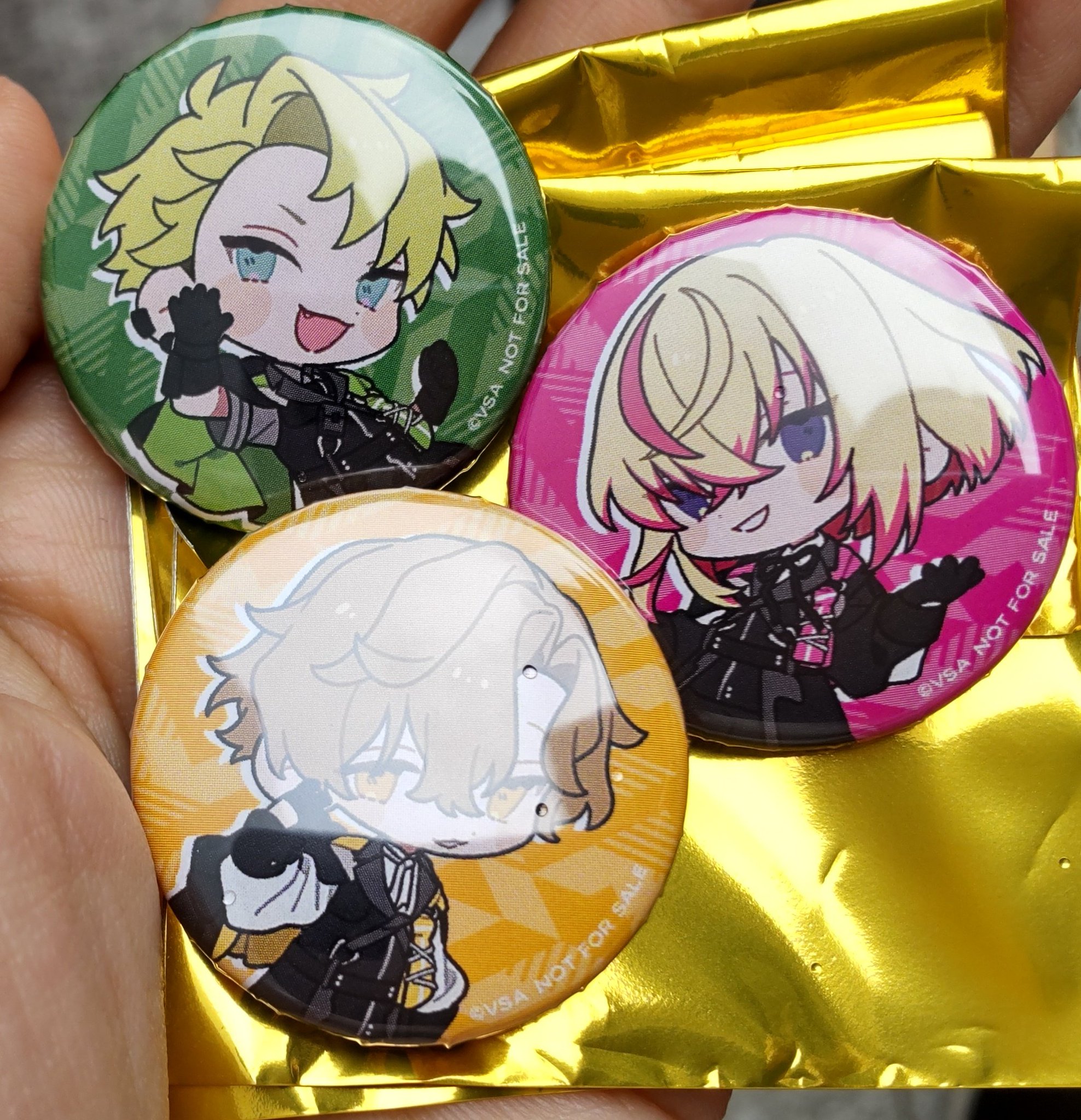 ビバレン XlamV ナゴム 缶バッジ リスパ ビバレン XlamV ナゴム 缶