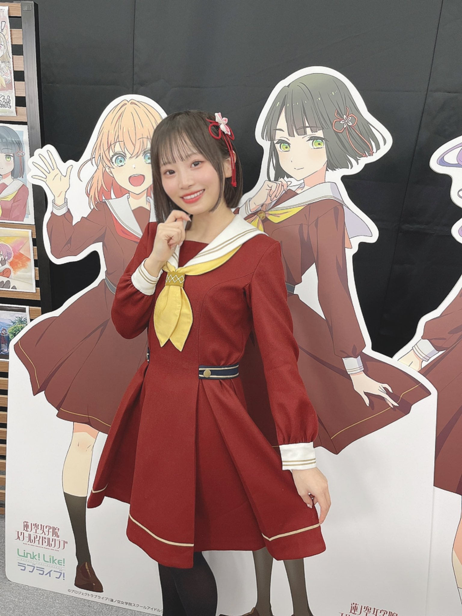 ラブライブ オフィシャルカード ラブカ PE＋ サイン 櫻井陽菜 ラブ