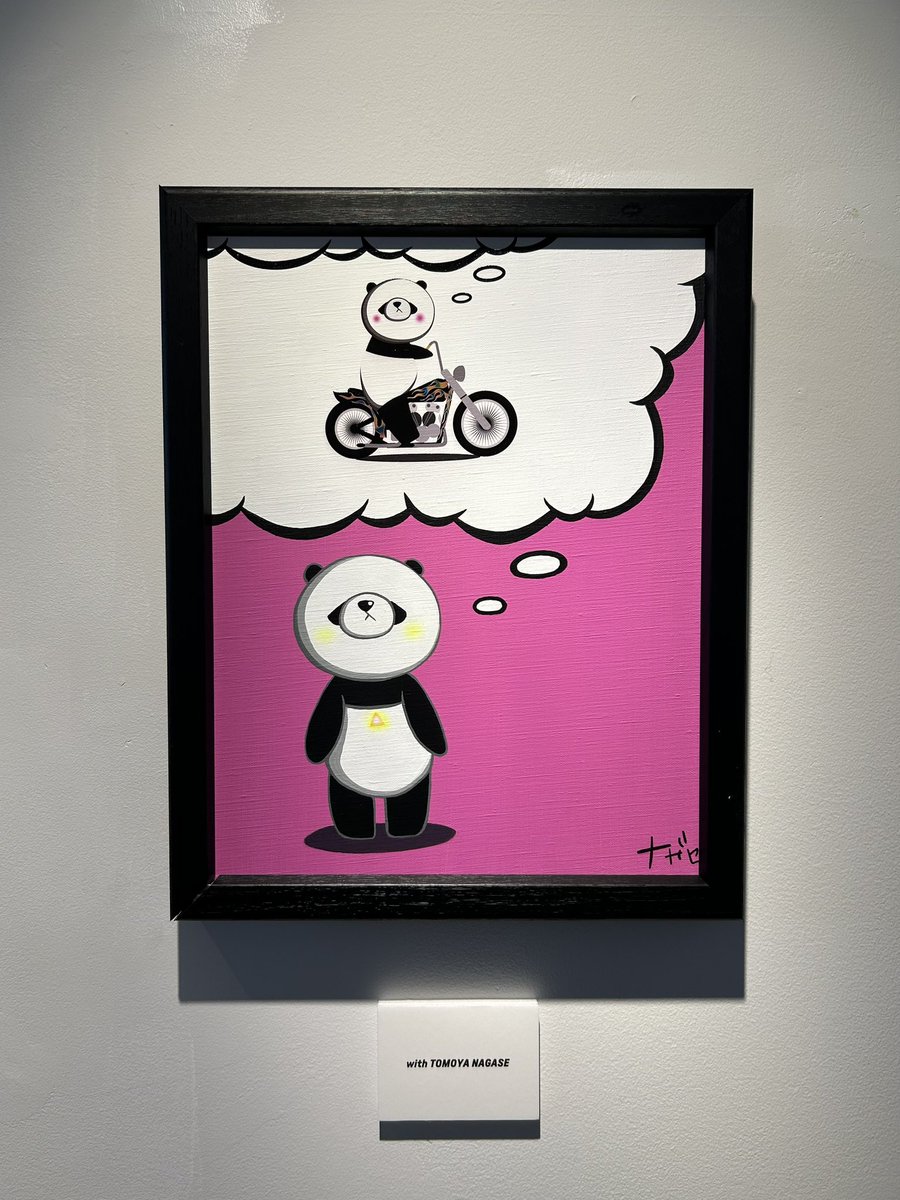 今日からはじまったlove ear artでお馴染みの桂川弦さんの個展へ