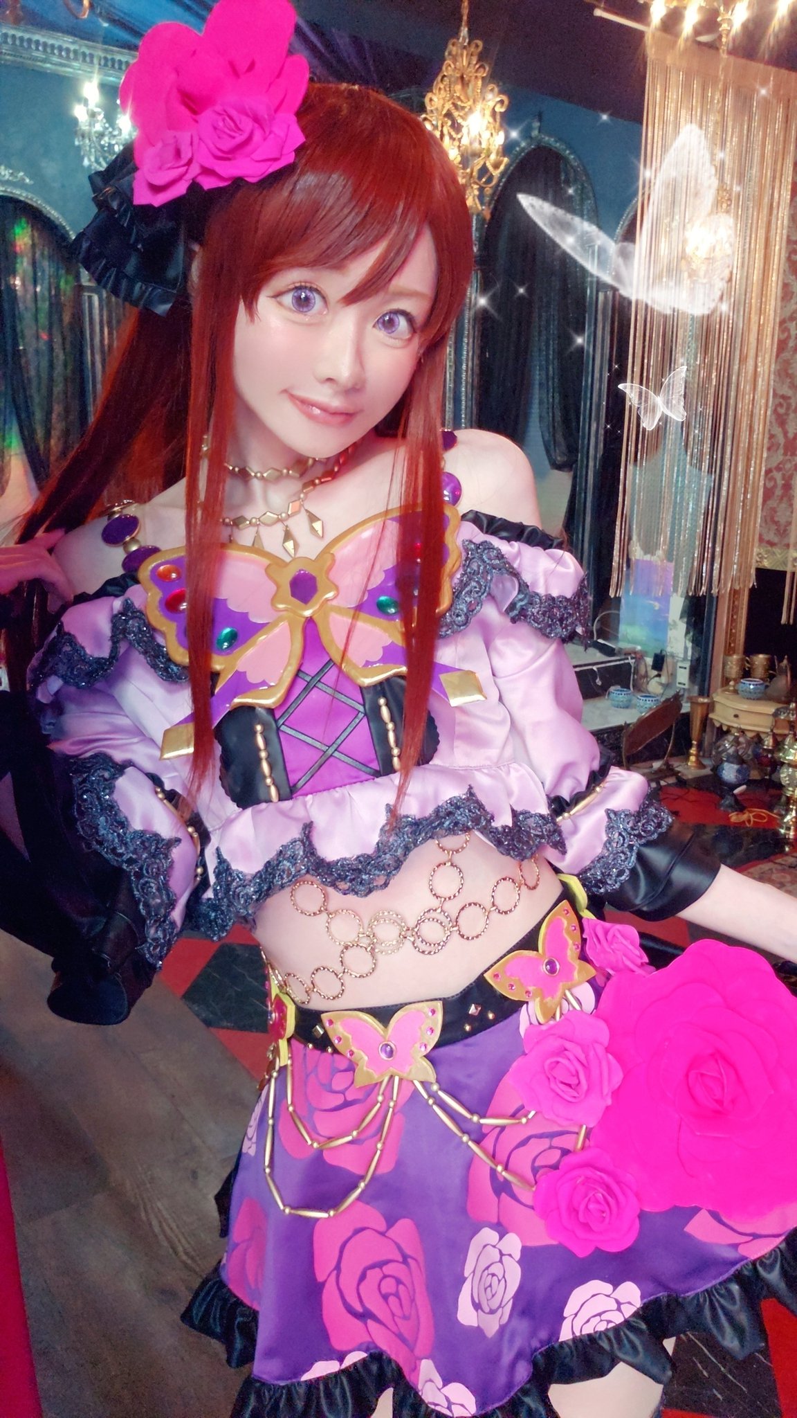 アイカツ ローズボンボントップス ゴスマジックシャツ プレミアム