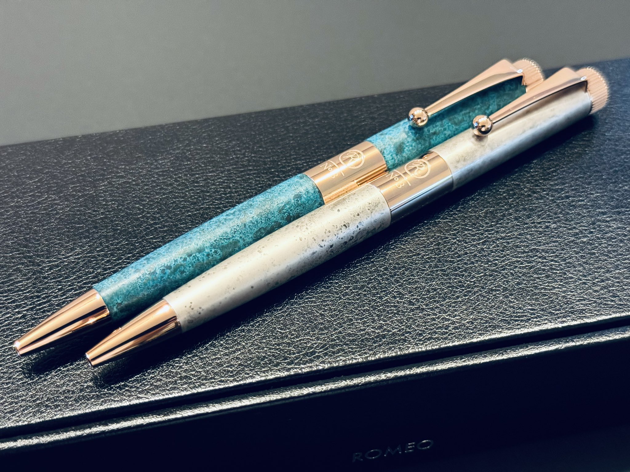 ロメオ ROMEO セール中 NO.3 [イタリアンブルー] ボールペン太軸