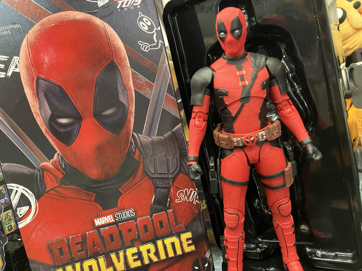 Deadpool And Wolverine Movie Deadpool And Wolverine Figures From