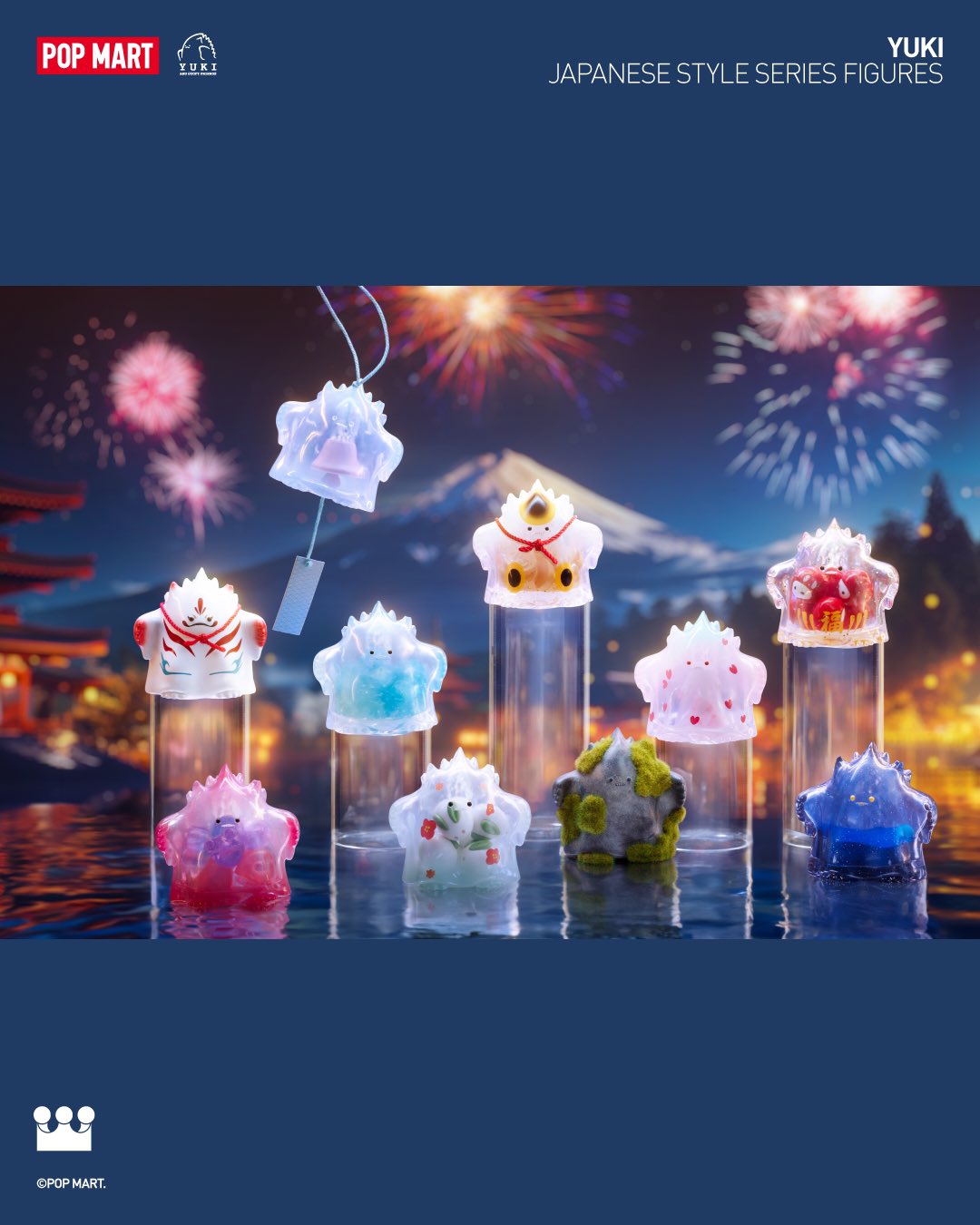 YUKI 日本スタイル フィギュア シークレット02 だるま ポップマート