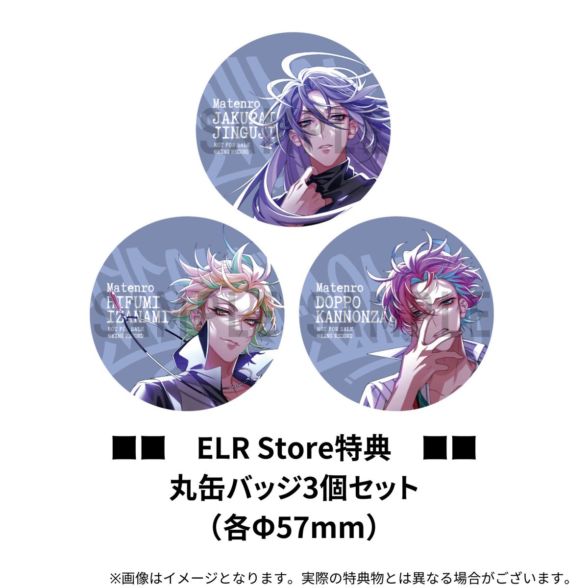 ヒプマイ 缶バッジ EW02 神宮寺寂雷 11点 ヒプマイ 神宮寺寂雷 ELR