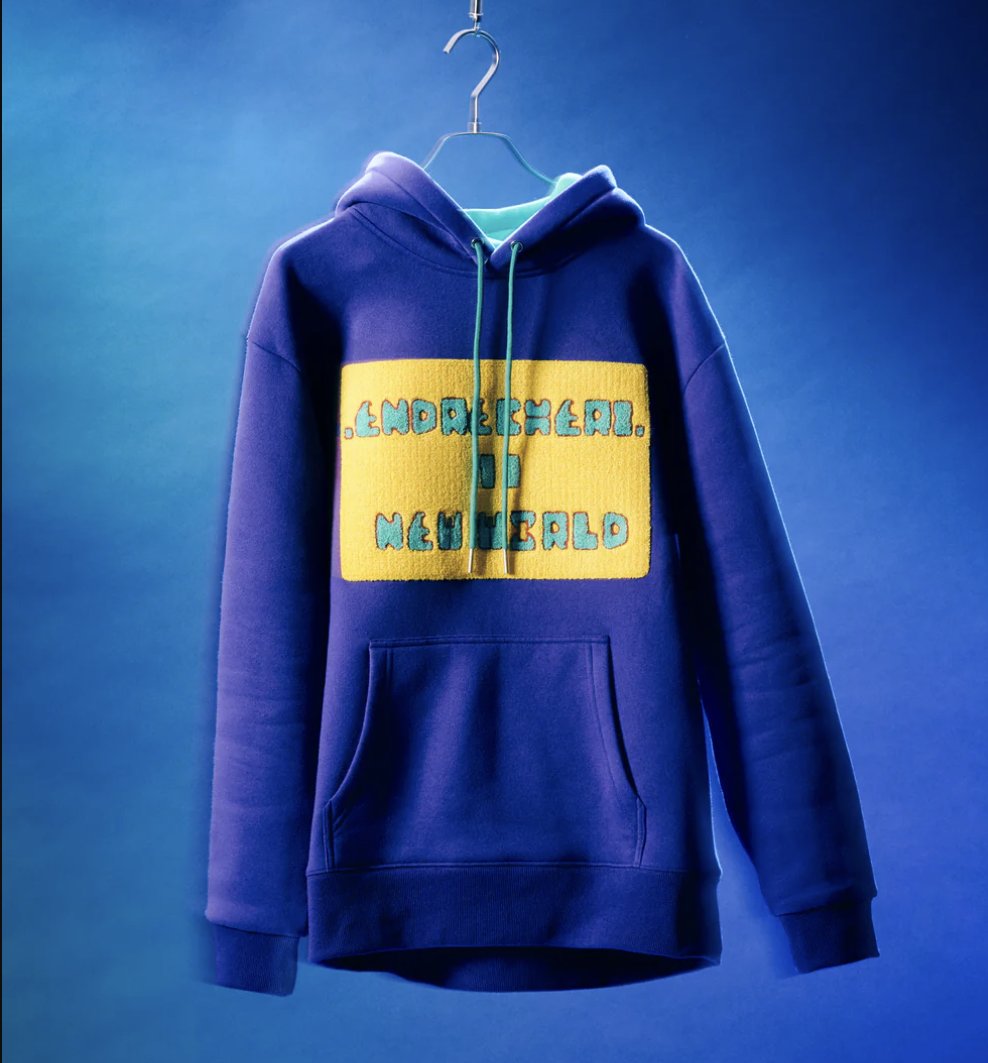 ENDRECHERI エンドリケリー 堂本剛パープル×イエローフーディー