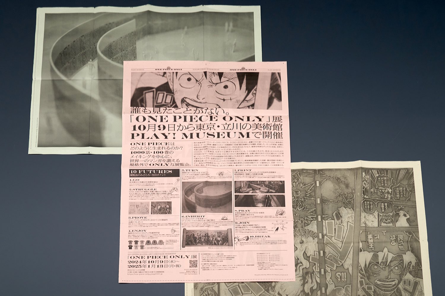 ワンピースオンリー展 グッズ 入場特典 ポスター コンプリート