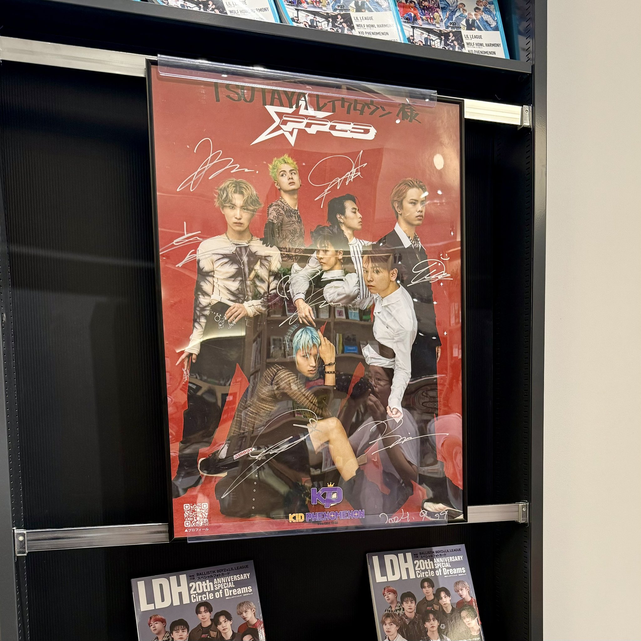 KIDPHENOMENONキッドフェノメノンサイン入りポスター