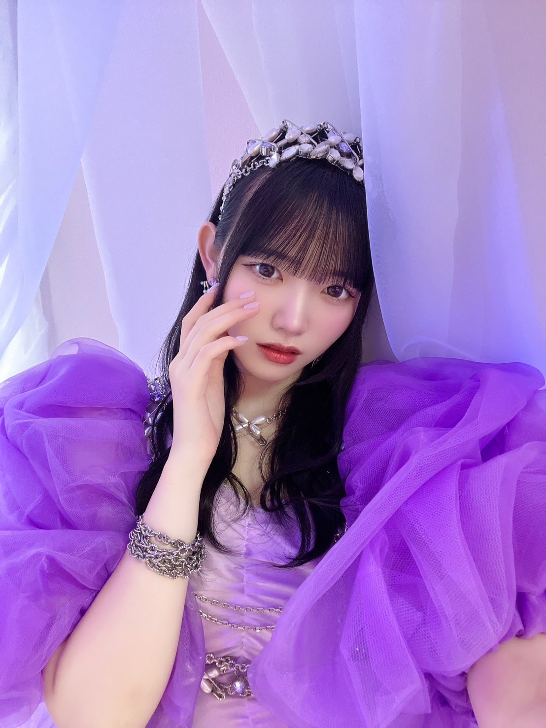 真鍋凪咲 なべちゃん 新衣装 ラッフルくじ A賞 サイン入りアクリルパネル