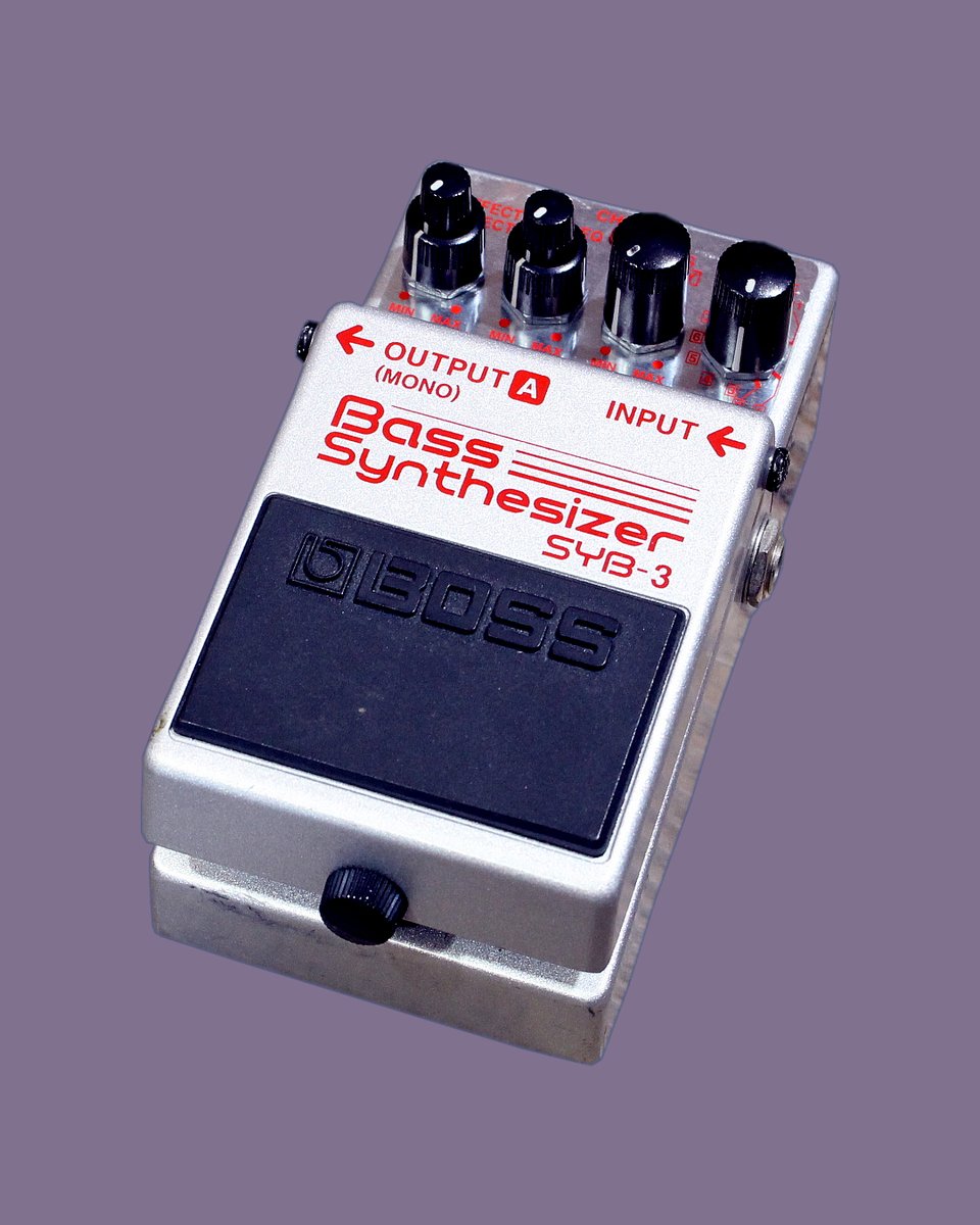 入荷情報】BOSS SYB-3 Bass Synthesizer ――特殊なピックアップを増設せ