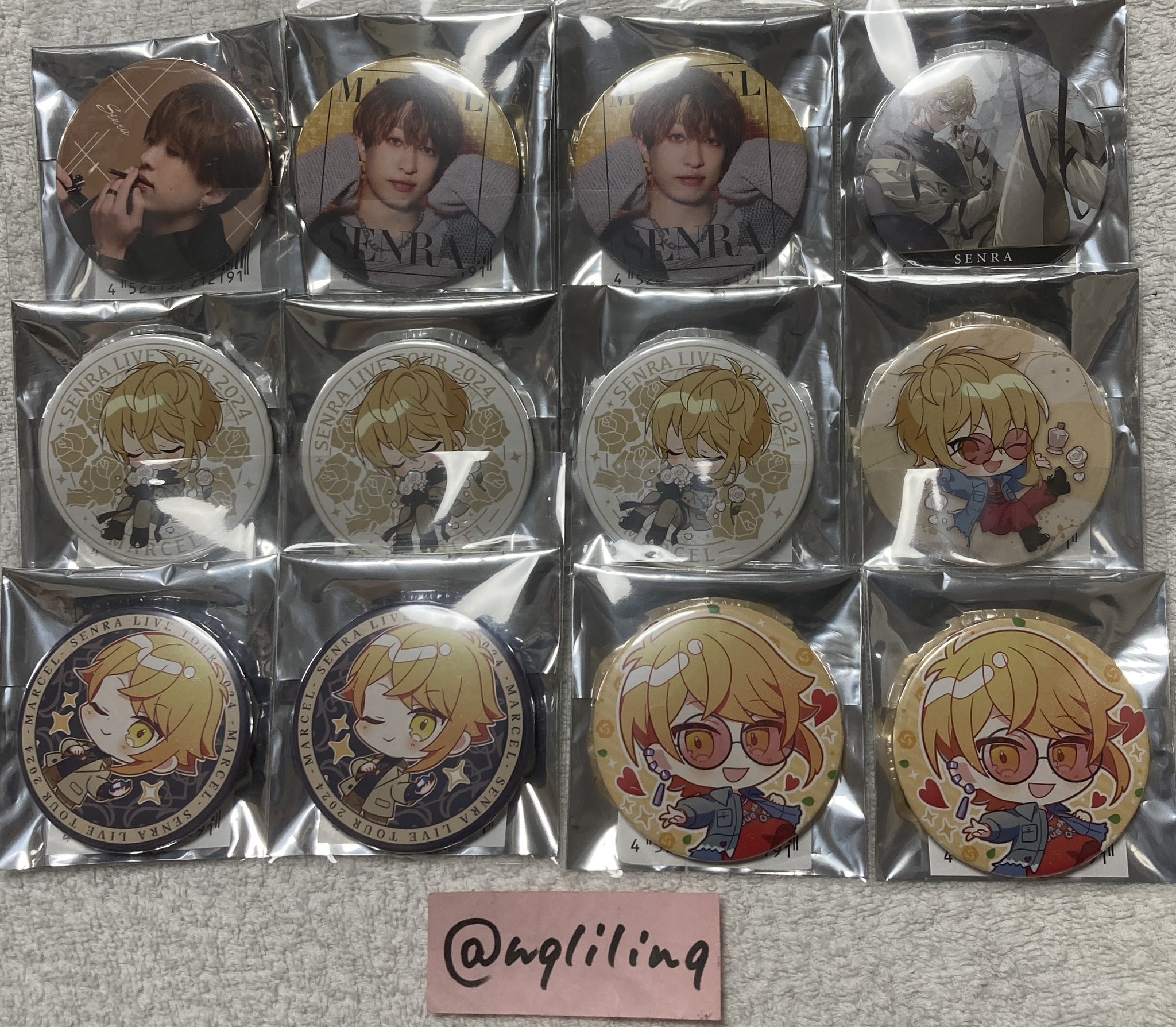 センラ MARCEL ワンマン 缶バッジ 実写 浦島坂田船 センワン センラ