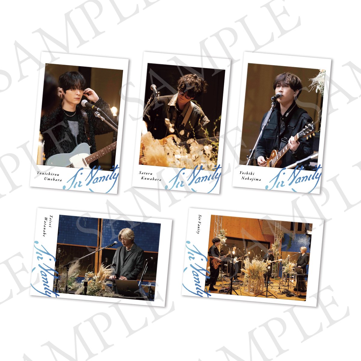 SirVanity 2nd Mini Album #Latitude 法人別オリジナル特典は「チェキ