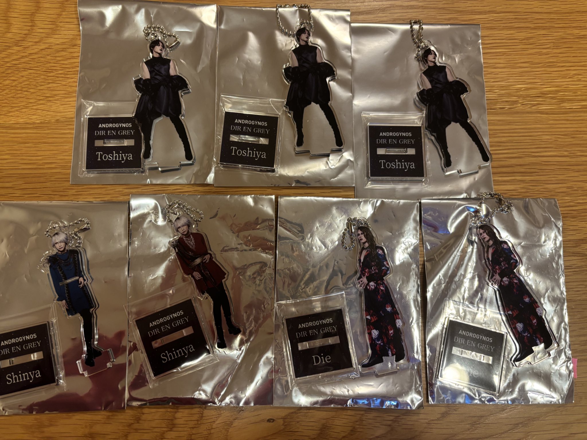 DIR EN GREY Toshiyaさんサイン入りアクリルパネル アクパネ