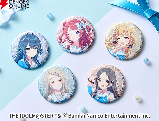 学園アイドルマスター 学マス まねきねこ コラボ 缶バッジ 花海咲季 60