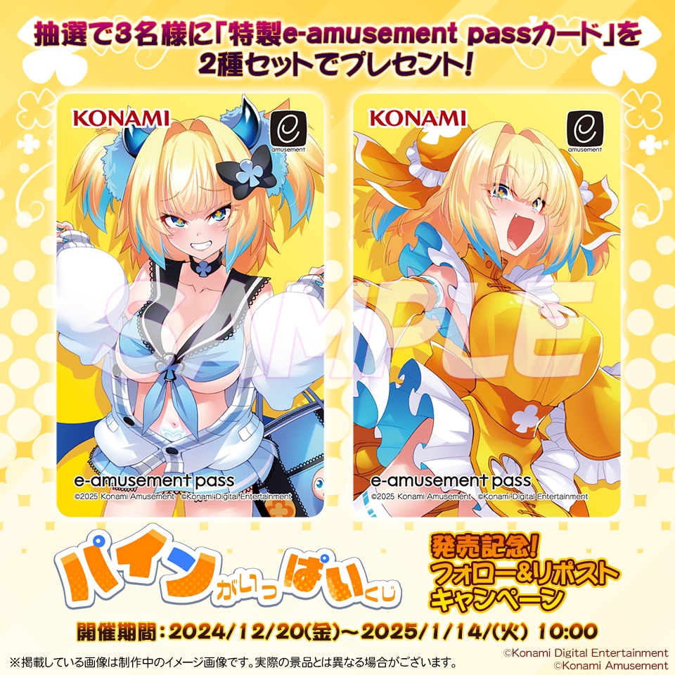 KONAMI ボンバーガール e-amusement pass セット KONAMI ボンバー