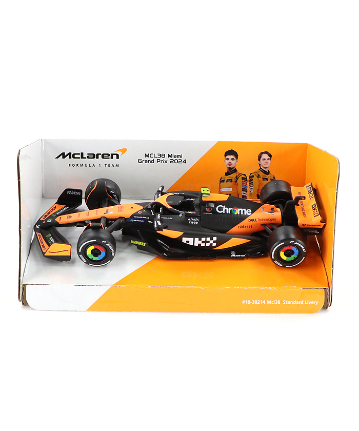 ミニチャンプス1/18 マクラーレンランド・ノリスマイアミGP 初優勝