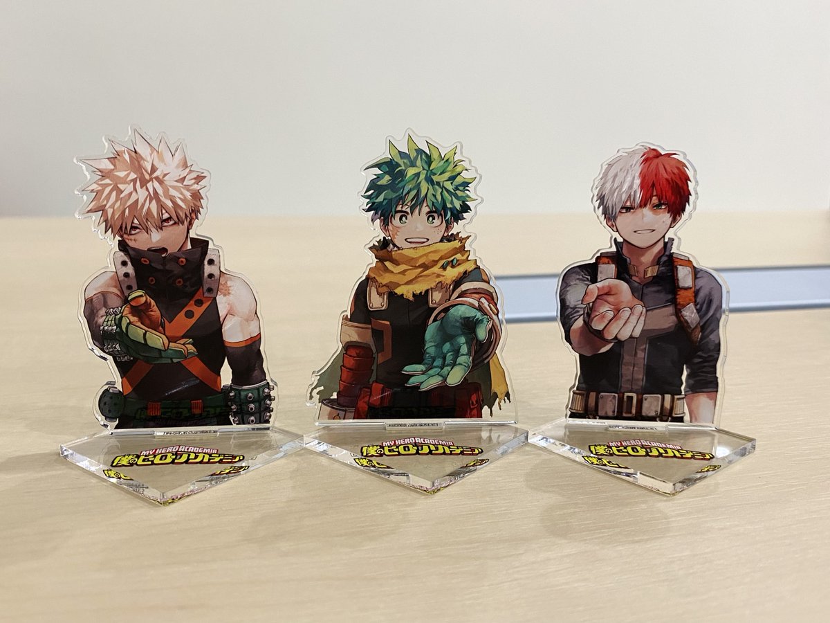 僕のヒーローアカデミア 42巻 オリジナルアクリルスタンド 当選品 3種