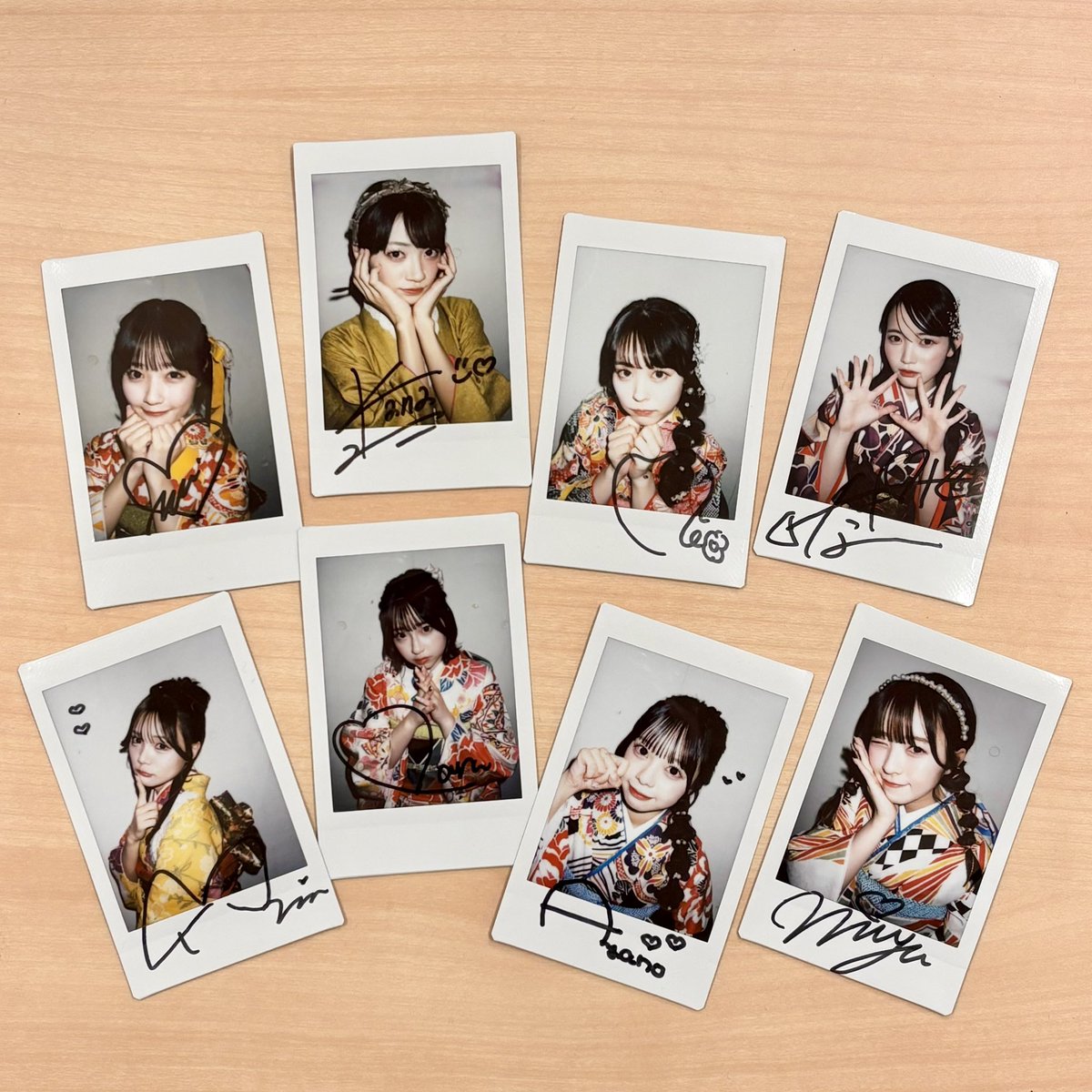 &TEAM K トレカ チェキ ラキドロ 直筆サイン入りチェキ 当選 （月狼