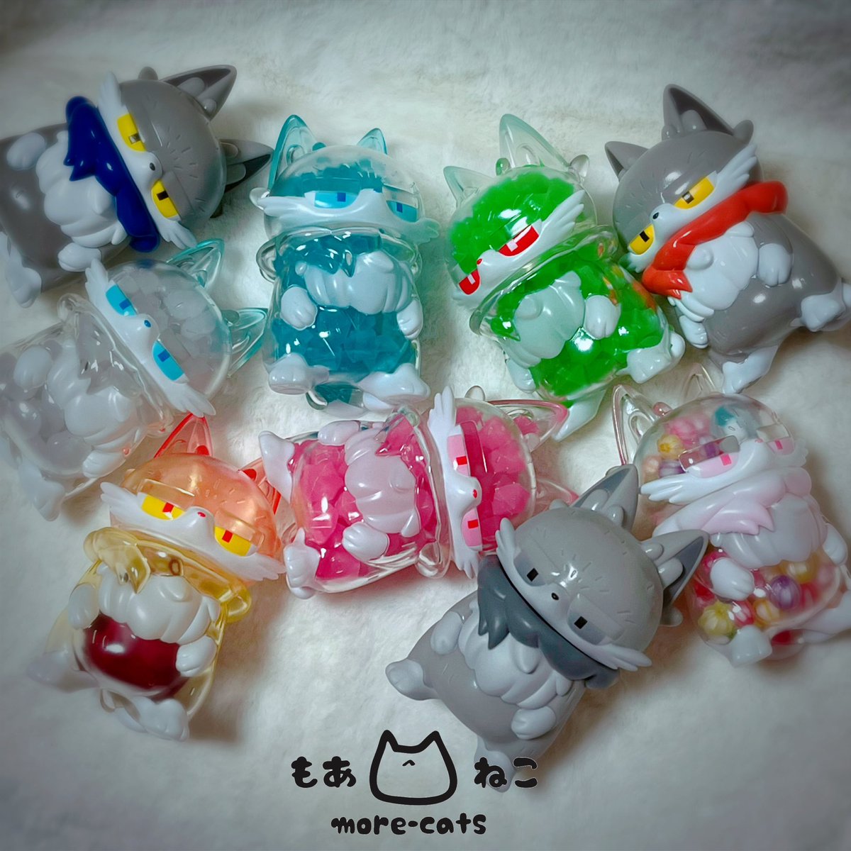 more-cats もあねこ ハイロ ブルーレモンスカッシュ デザフェス ソフビ