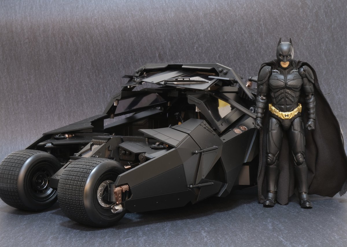 創世模王(Modoking)の1/12バットモービル・タンブラー、完成！ 乗れる