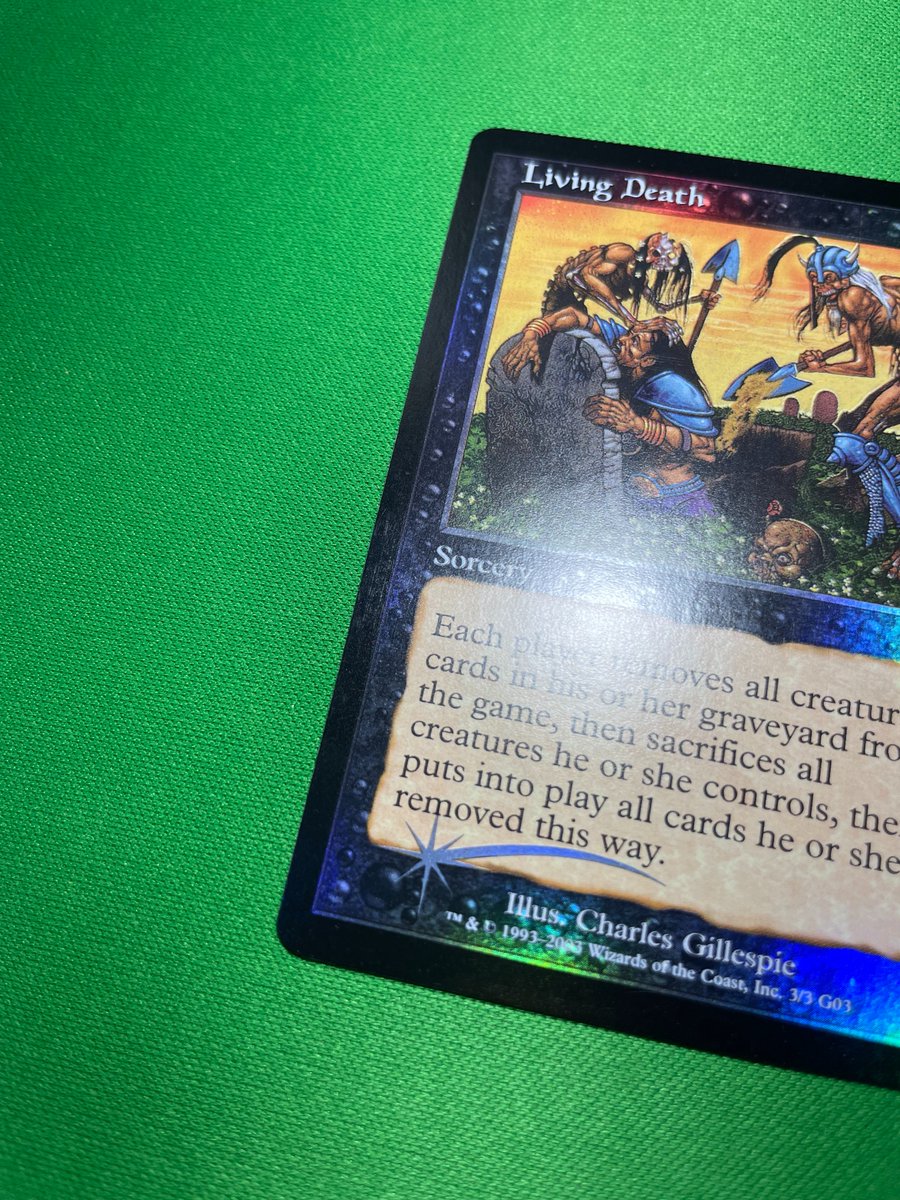 商品紹介】#mtgjp #mtgfoil (Promo-Judge)Living Death/生ける屍
