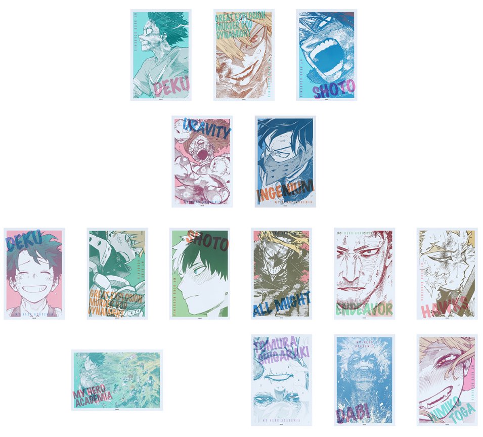 堀越耕平『僕のヒーローアカデミア』原画展 販売グッズ「KATSUKI