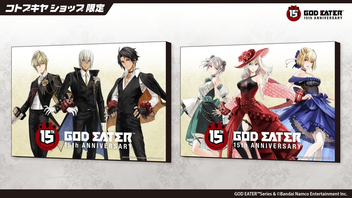 ご予約受付中！】GOD EATER 15th Anniversary ウォールデコ クリスタル