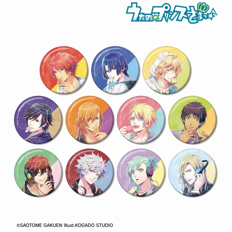 うたプリ キャラバッチコレクション 寿嶺二/聖川真斗/一十木音也