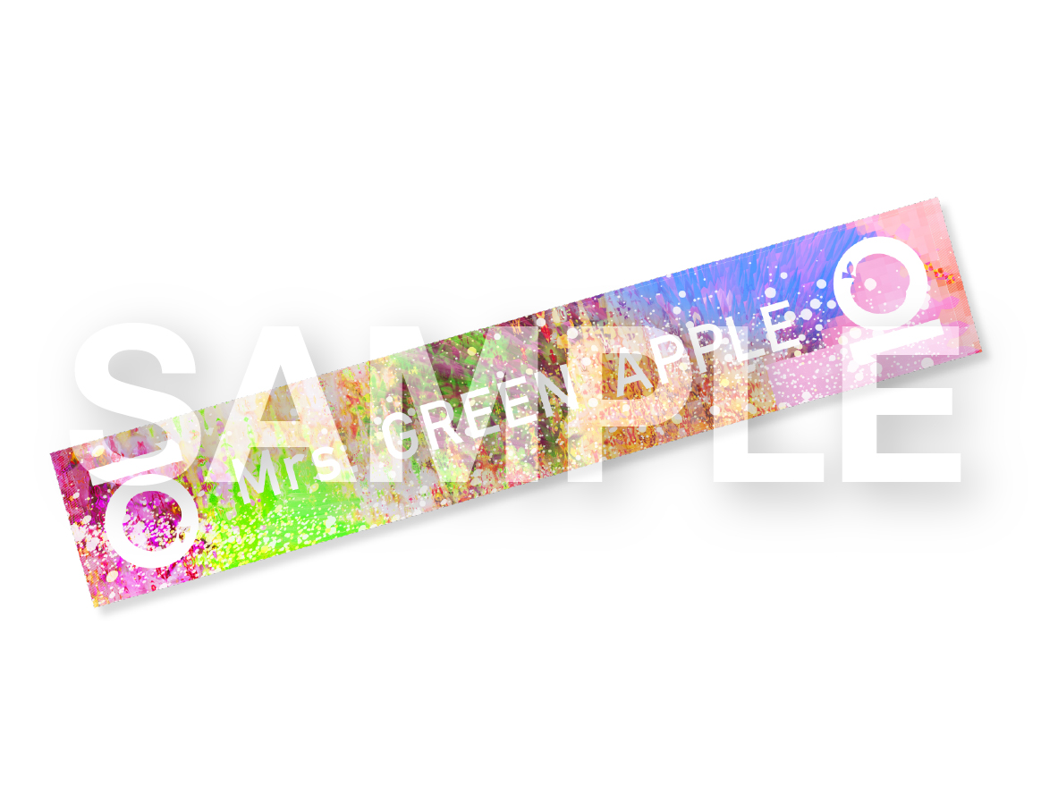 Mrs.GREEN APPLE かじかじタオル マフラータオル ミセスグリーン