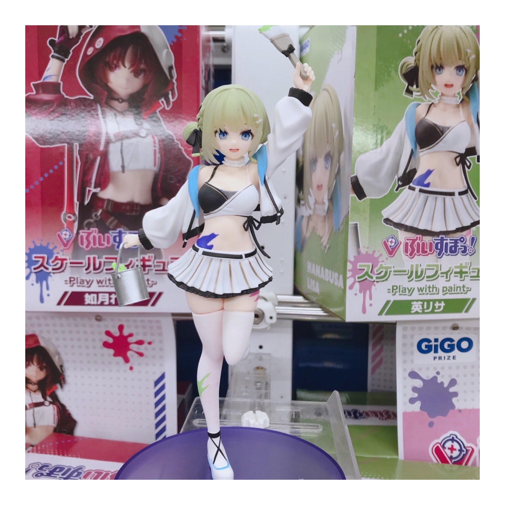 GiGO限定 ぶいすぽっ！ スケールフィギュア 英リサ 如月れん
