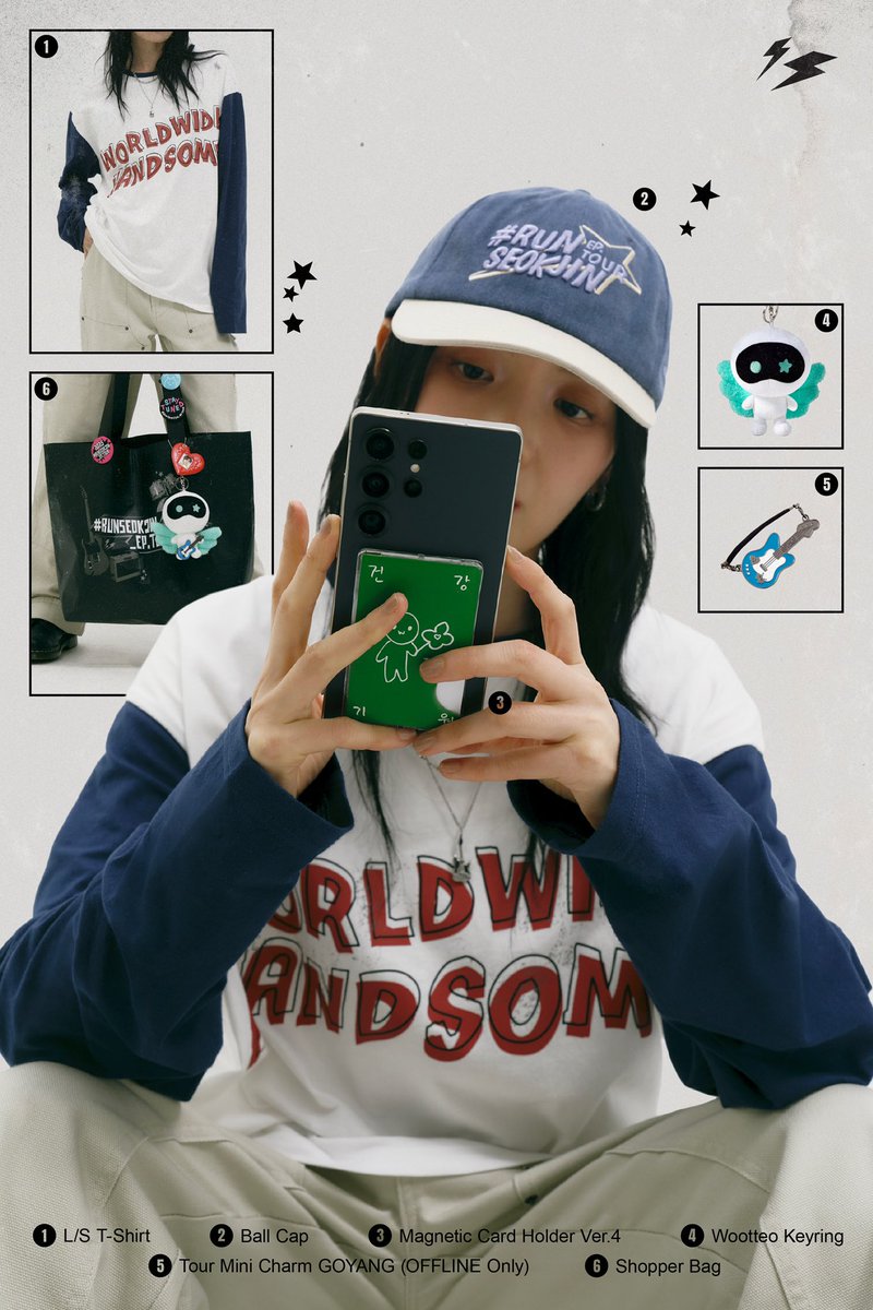 JINのソロツアー「RUNSEOKJIN_EP.TOUR」の公式商品が発売決定！！ ジン