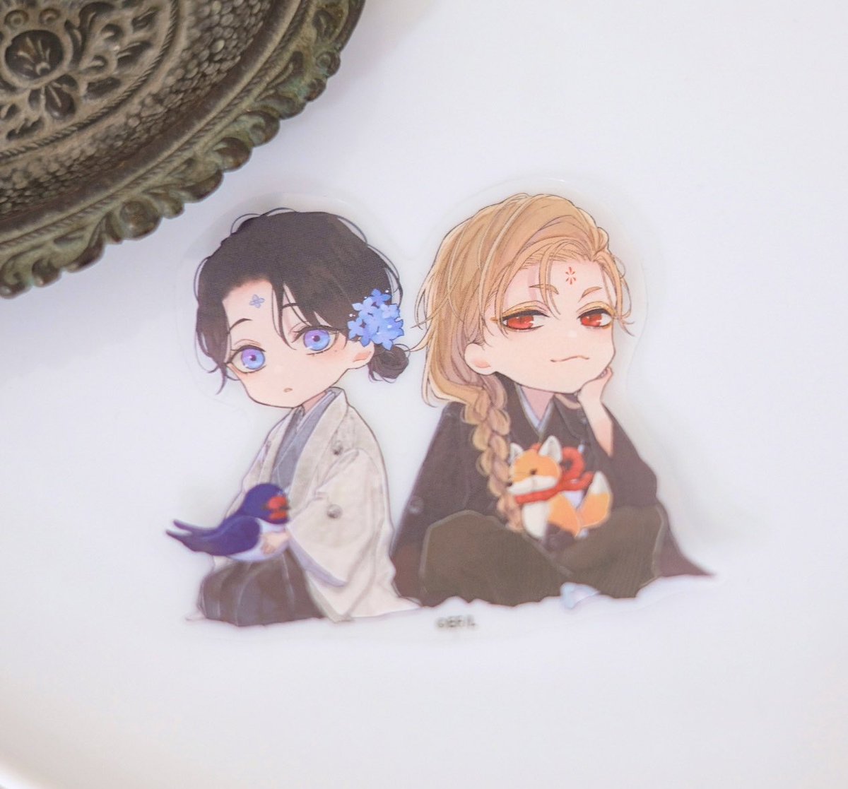 創刊30周年記念 BE・BOY GOLD展｣追加グッズのキャンバスとクリア