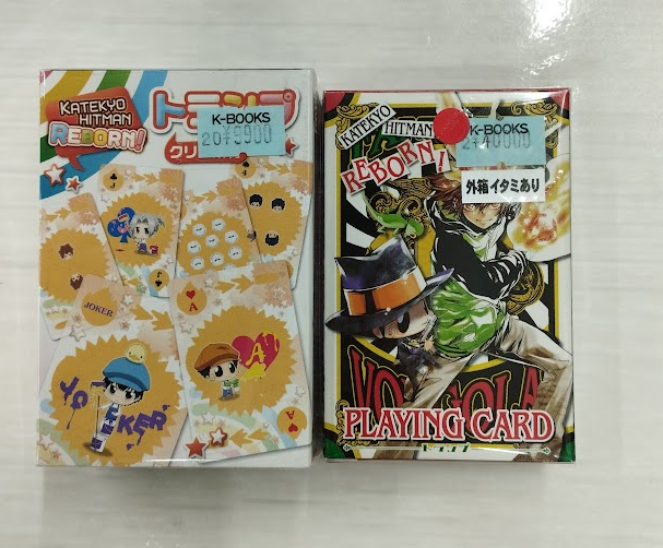 入荷情報】 #家庭教師ヒットマンリボーン トランプ各種入荷いたしまし