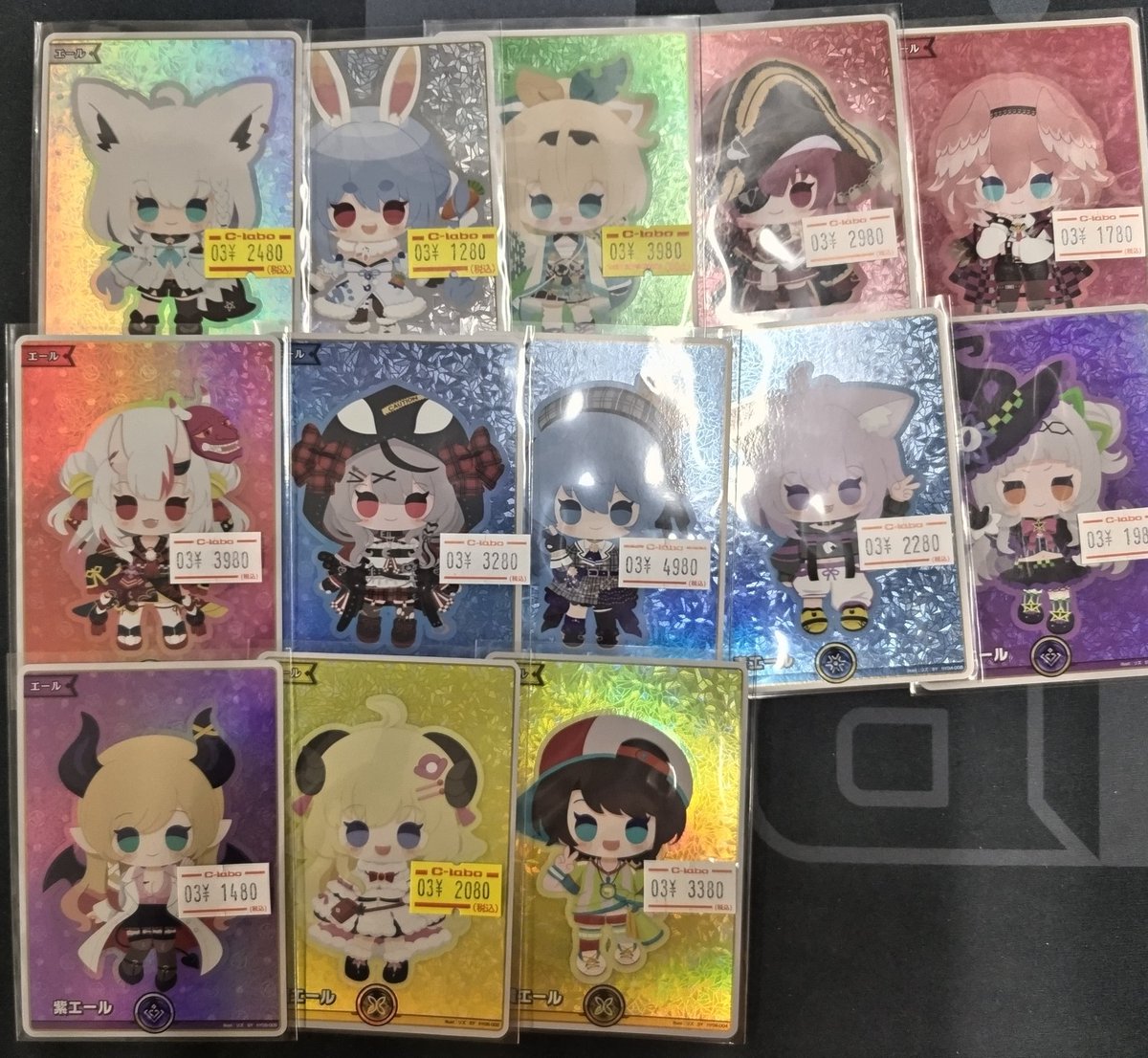 ホロライブ 販売情報】 13種類のSY達が入荷致しました！ お持ち込み