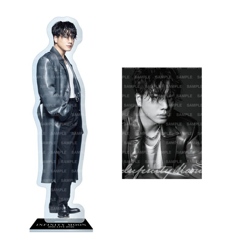 BIG Acrylic stand & Photo card絵柄解禁】 『ØMI LIVE 2026