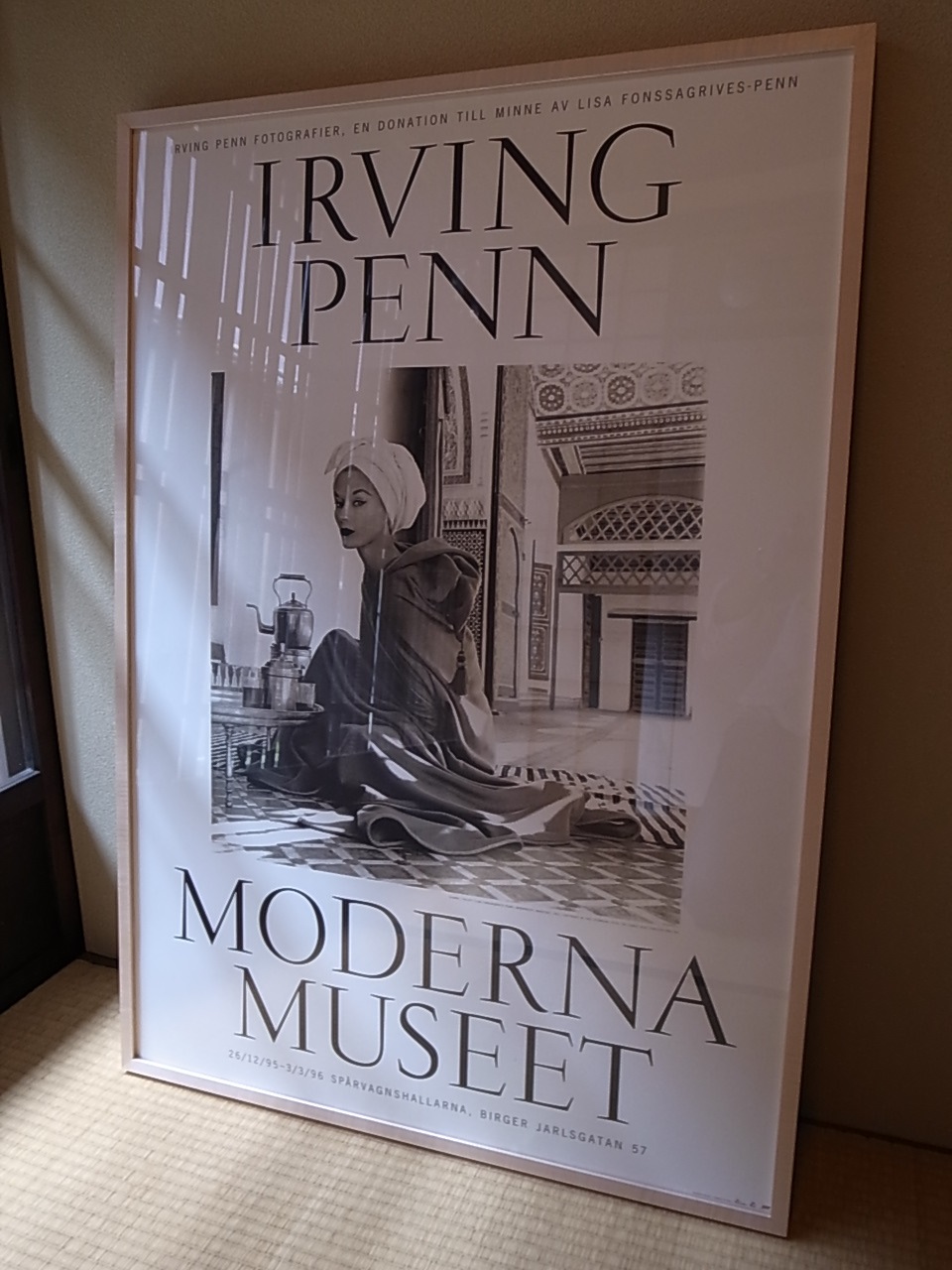 スウェーデン限定! アーヴィングペン Irving Pennポスター 三宅一生