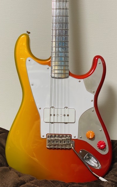 Astronauts Guitars - One Master with Aluminum Neck Sunrise Yellow