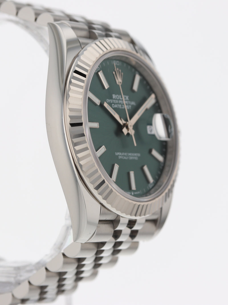 39833: Rolex Datejust 41, Ref. 126334, 2022 Full Set – Paul Duggan