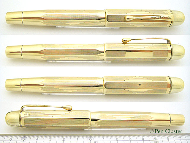 モンブラン No.4 Push Knob Filler 585 Solid Gold - モンブラン｜Pen