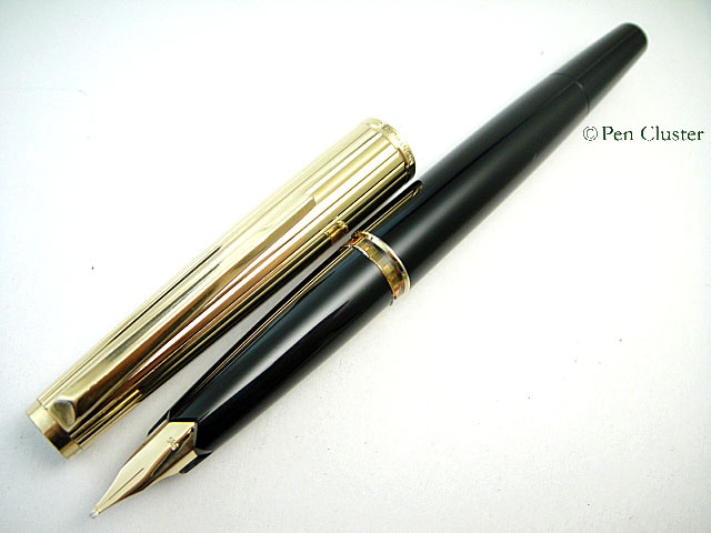 モンブラン 227 Heavy Line Stripe Gold Plate/Black - モンブラン