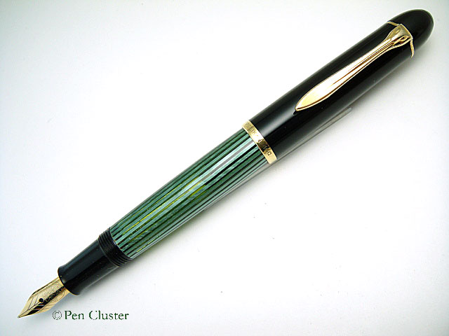 ペリカン 140 Black/Green Stripe - ペリカン｜Pen Cluster