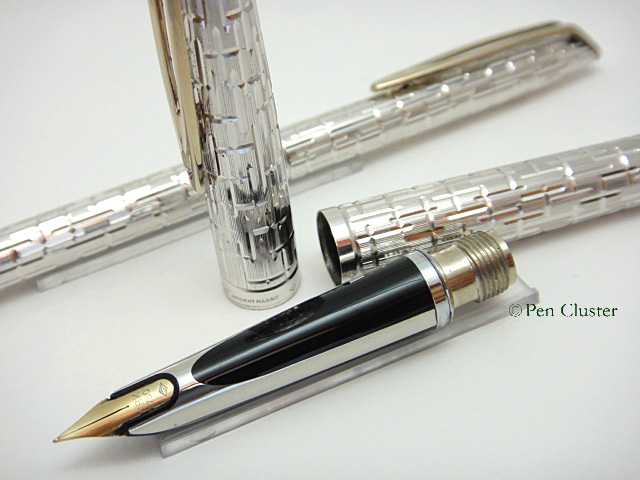 ウォーターマン CF クロコダイルARGENT MASSIF(純銀) ボールペン