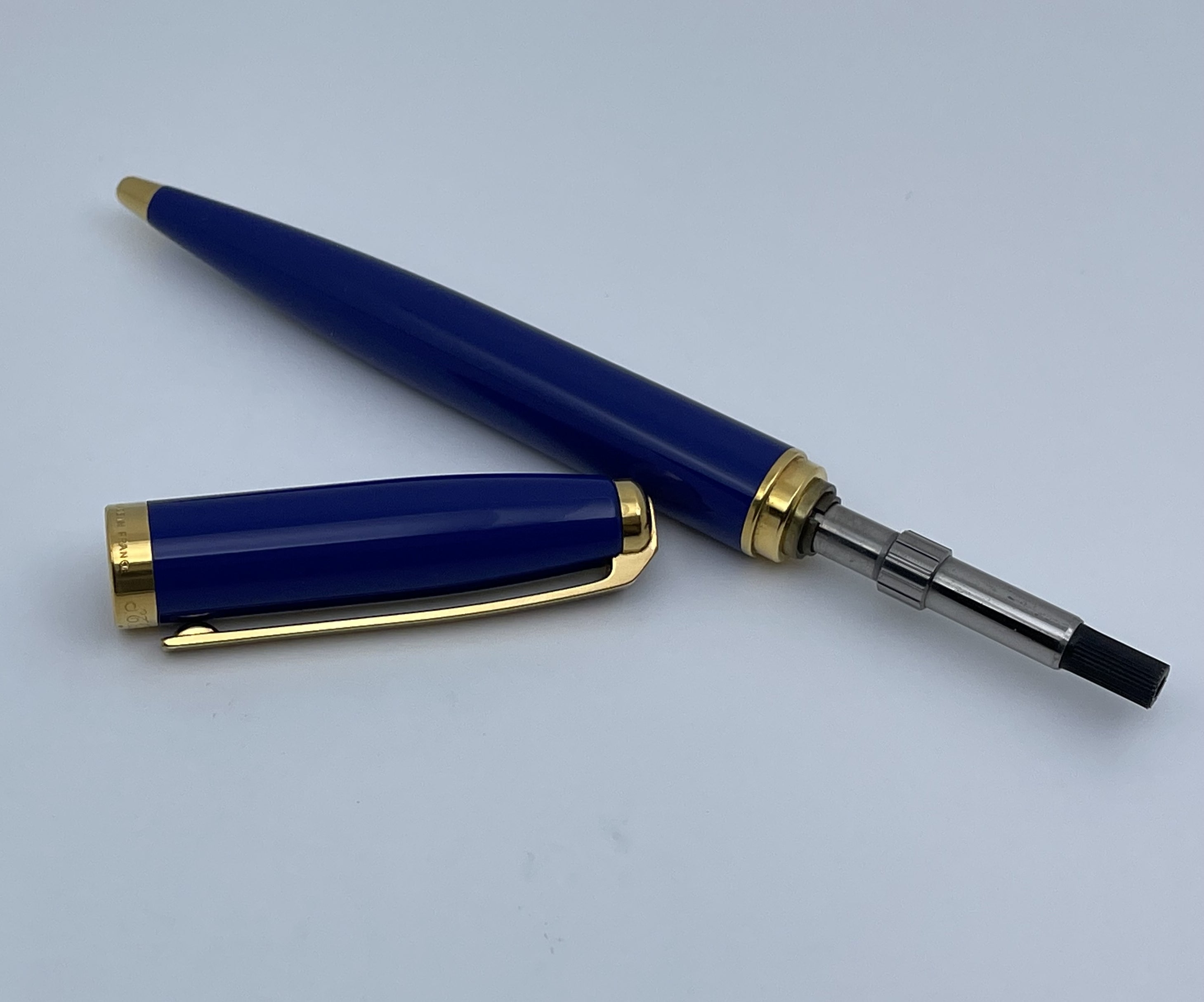 S.T. Dupont Fidelio Blue Lacquer Ballpoint Pen – pensandmore