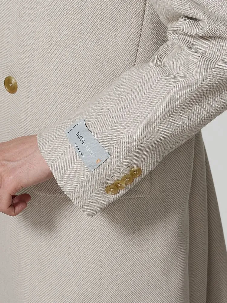 REDA】ウールダブルチェスターコート ベージュ | P.S.FA公式通販