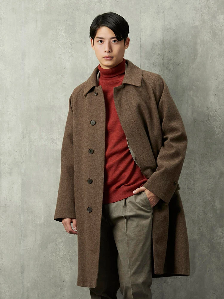 susuri ススリ スウィンギンコート ブラウン susuri ススリ