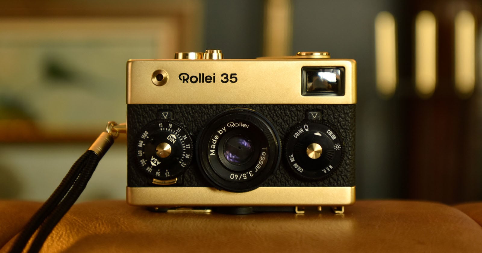 Retrospekt Transforms Classic Rollei 35mm Cameras Into 24K Gold