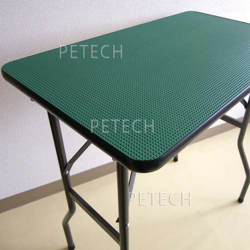 日本製】トリミングテーブル M グリーン×ガンメタ ☆ | petech