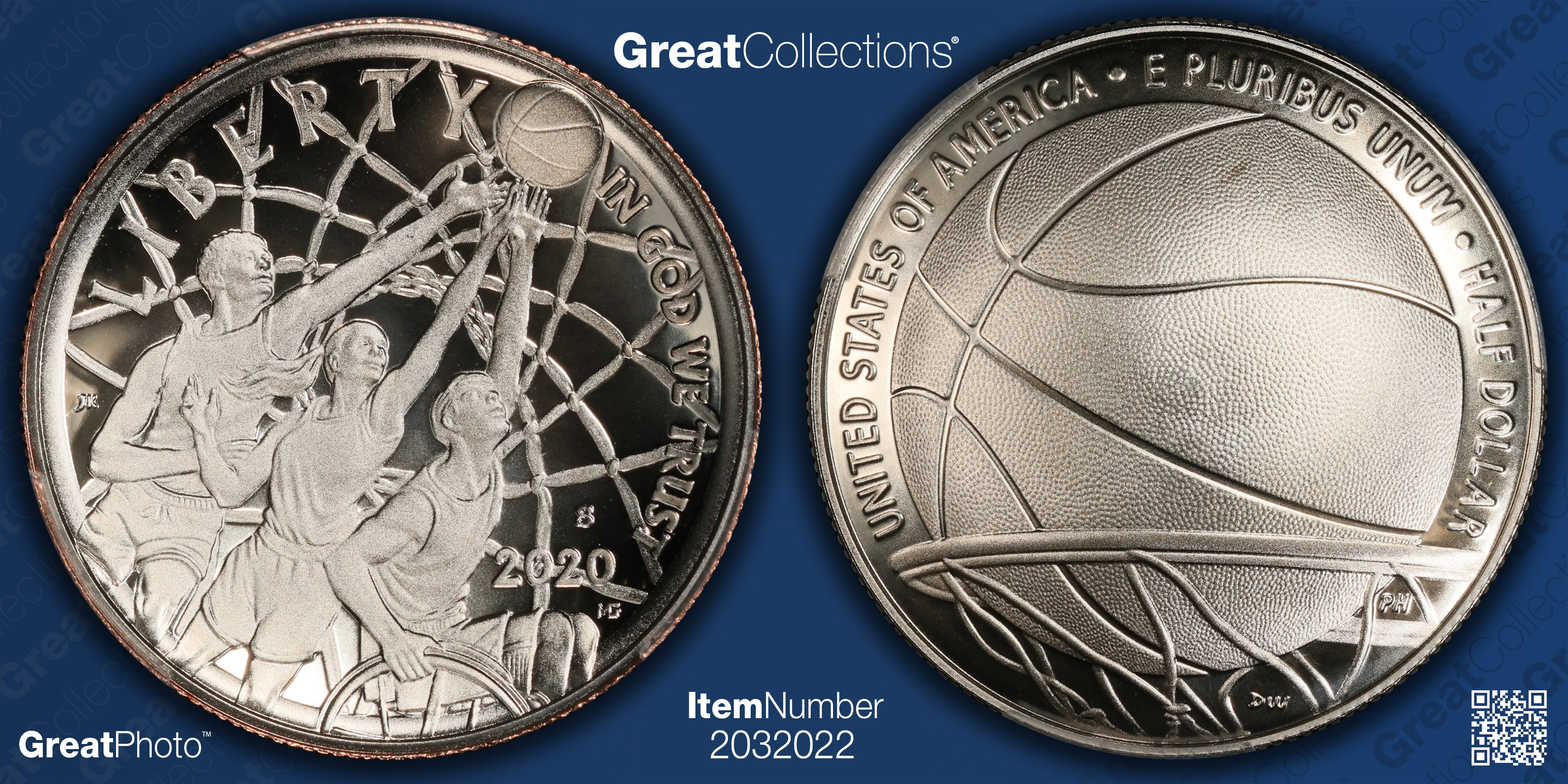 2020年 アメリカ バスケットボール PCGS MS70 S1＄ 2020-S Basketball