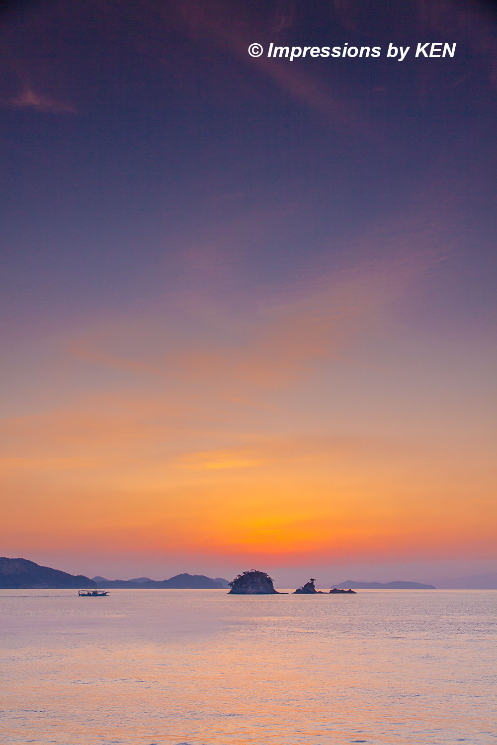 下蒲刈島の日の出 2022 その2 - Impressions by KEN