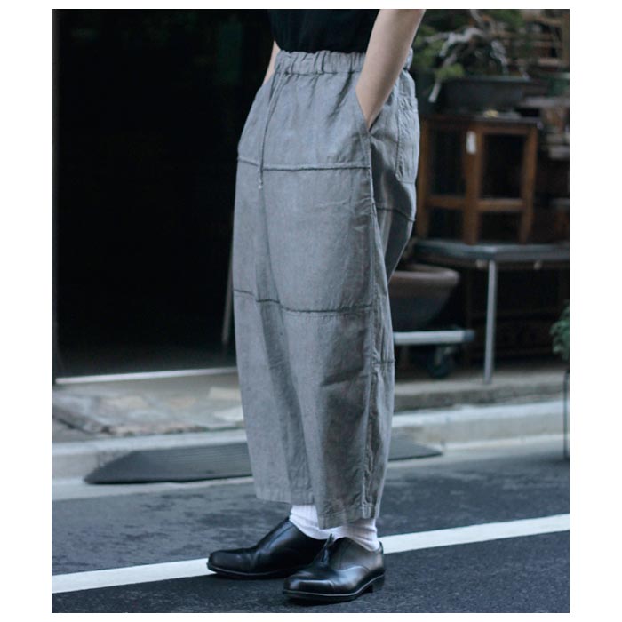 ミッタン MITTAN 竹パンツ（ベンガラ染）BANBOO COTTON PANTS RED IRON